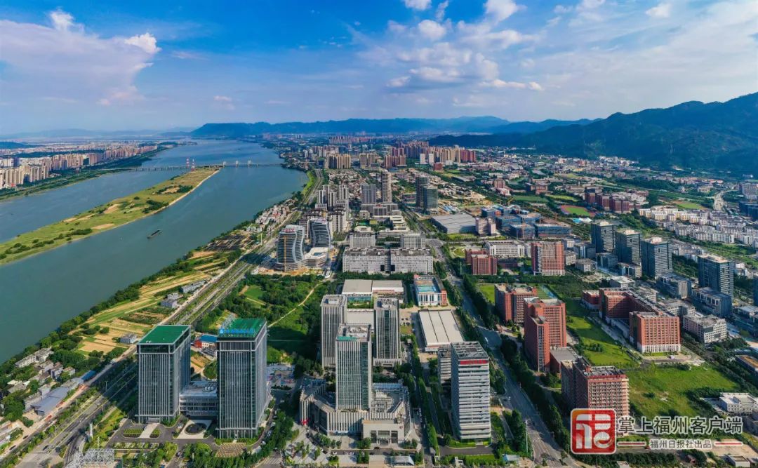 高新企业云集的福州高新区.林双伟&nbsp;摄