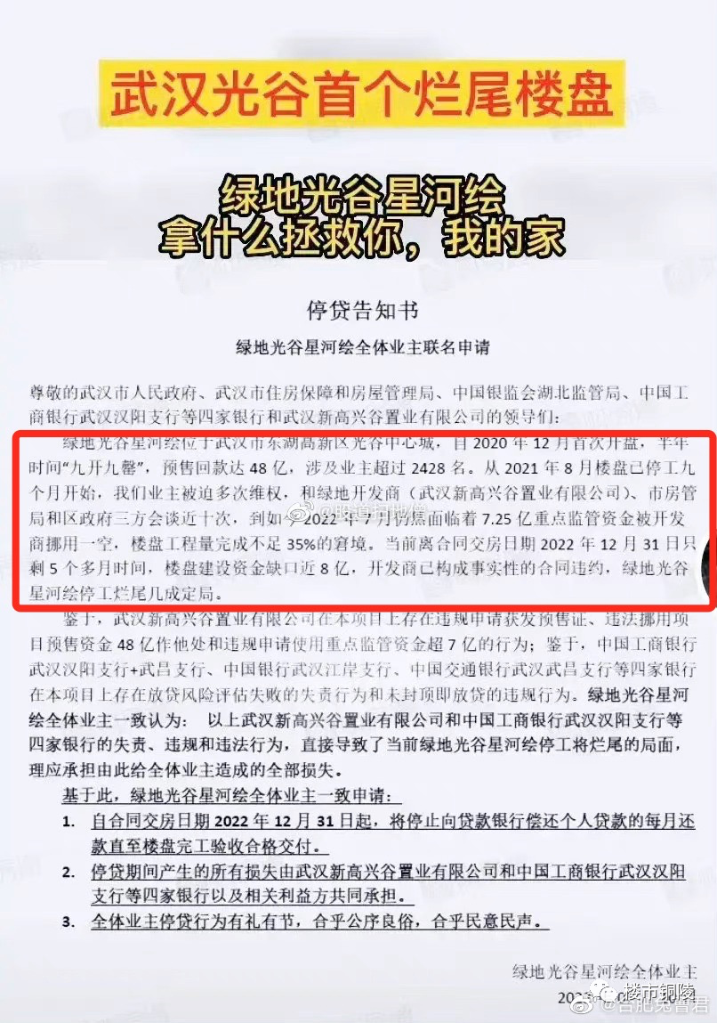 【楼市动态】“停贷”城传城！业主拒绝为烂尾楼买单，抱团强制停贷！_手机新浪网