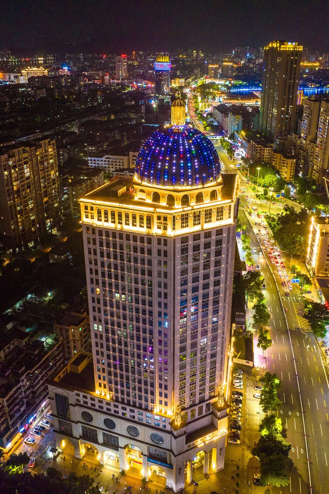 超级月亮现身肇庆夜空多图看肇庆绝美夜景