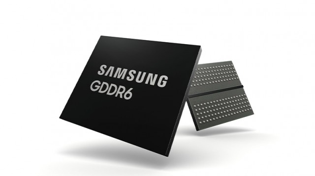 三星推出首款24Gbps GDDR6显存