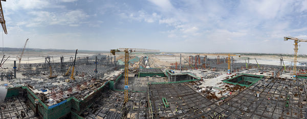 兰州中川国际机场三期扩建工程落实疫情防控持续推进项目建设