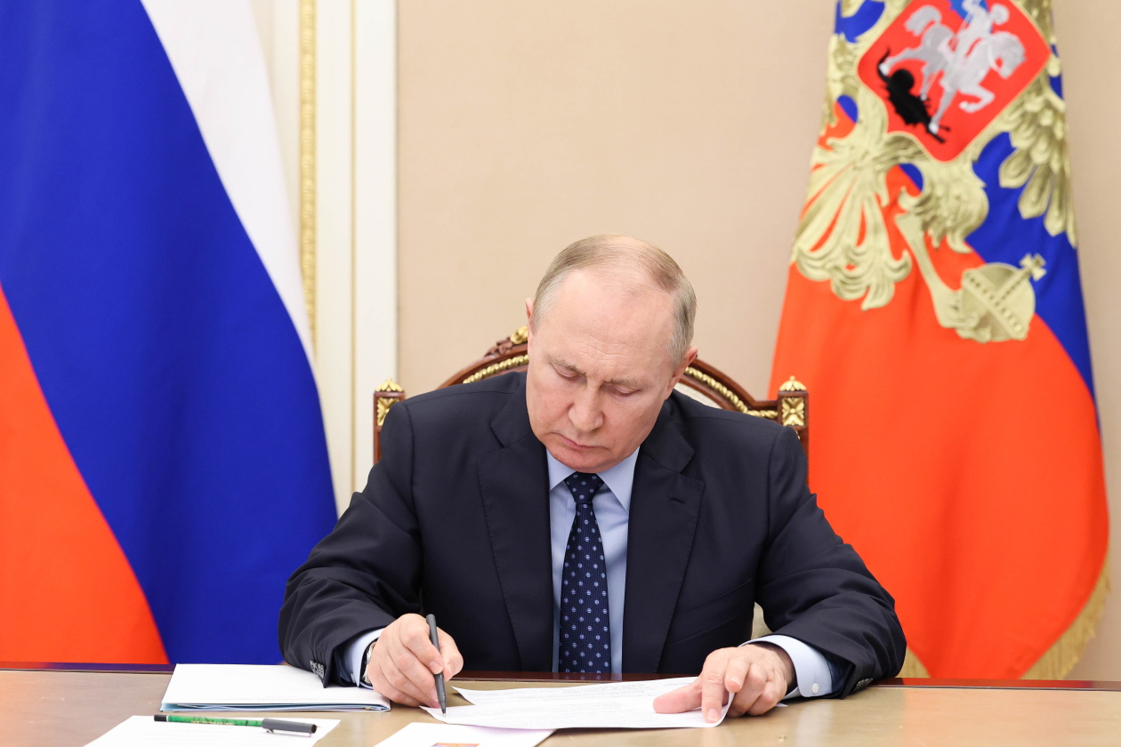 俄罗斯总统普京资料图。图源：IC photo