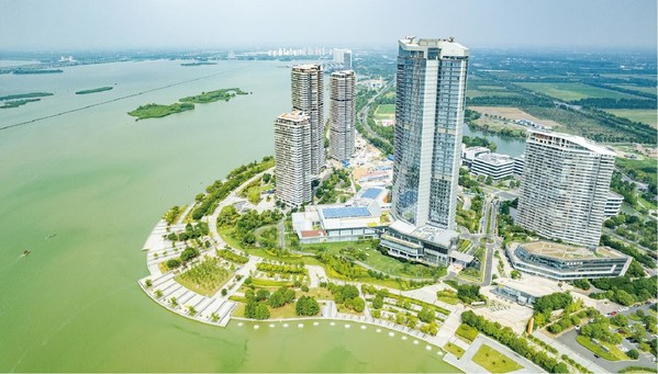 　　常州星河澜月湾实景图