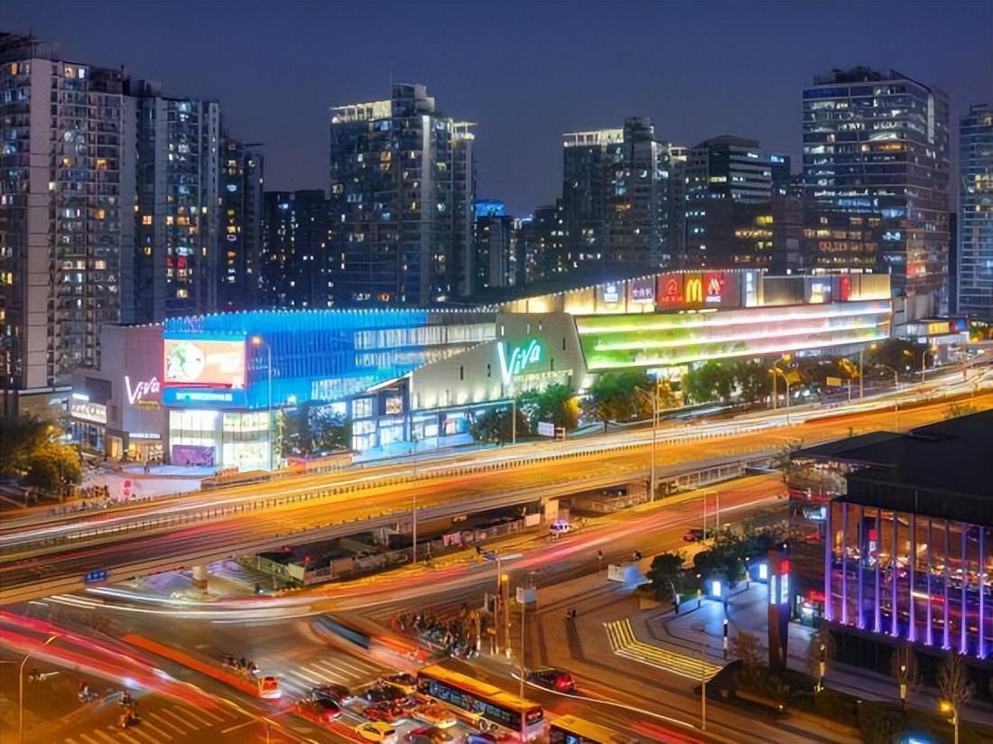 北京富力广场实景图