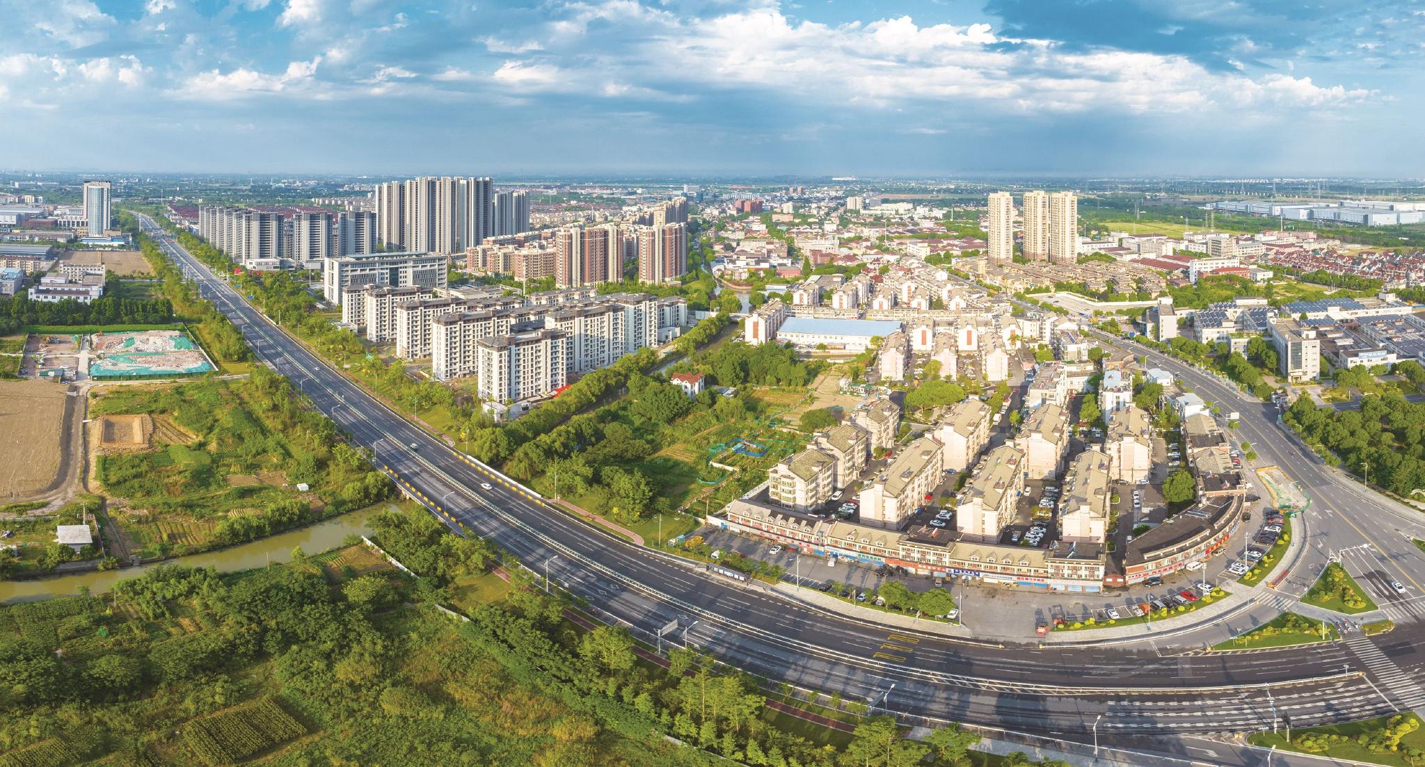 余新镇高铁南畔现代化品质新城全面起势