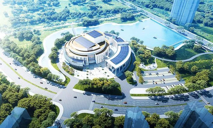 华龙区氢能研究院效果图.