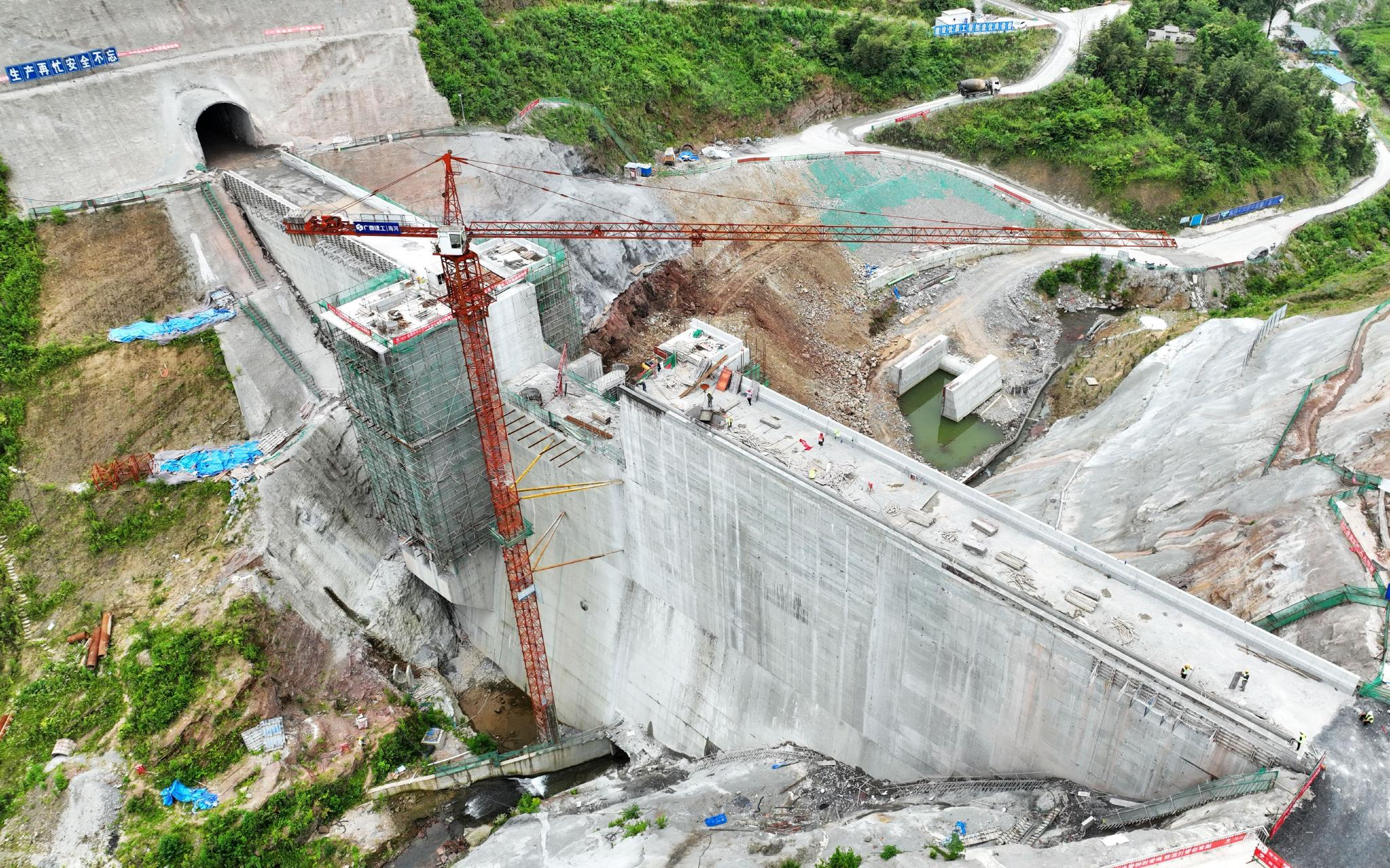 晨安安溪丨白濑水利枢纽工程最新进展！