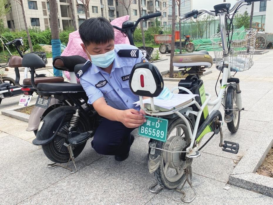 上门为电动车上牌