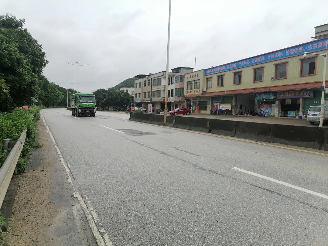 国道321线(肇庆段)德庆县新圩镇山咀村 受访者供图