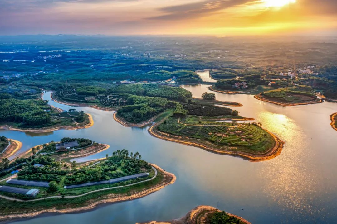 长青水库.郑双 摄