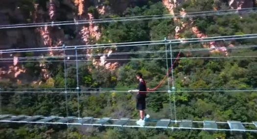 九山顶景区公众号内宣传视频截图