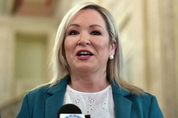 新芬党北爱领导人米歇尔·奥尼尔 资料图