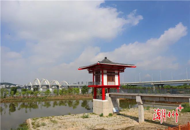 引韩济饶工程取水口外观极具潮州特色。