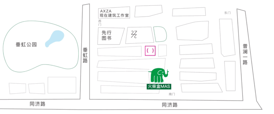 手绘路线图设计by火柴盒艺术空间MAS