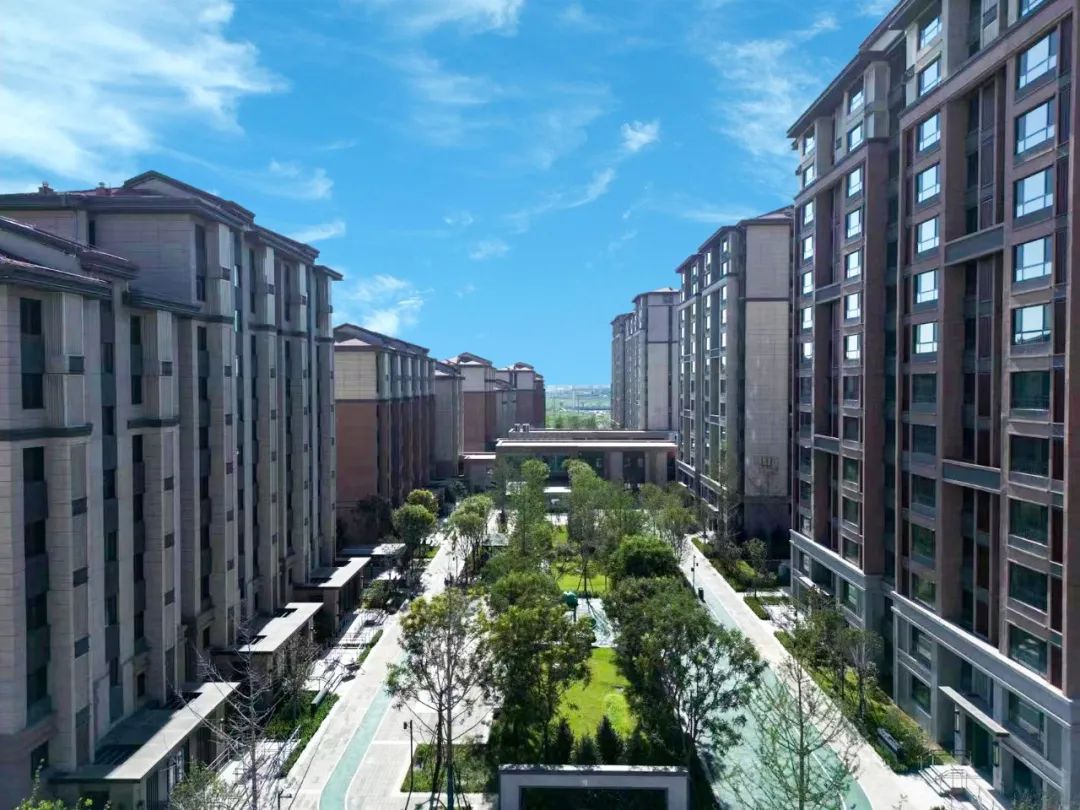 &nbsp;图为小区内景