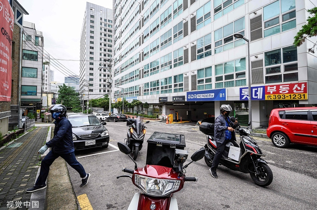 生活成本，首尔送餐司机的“血汗”