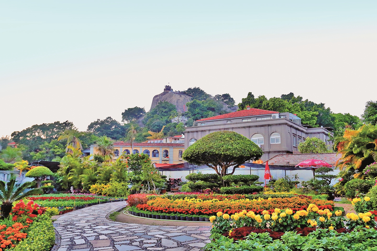 鼓浪屿风光 本报记者 陈晨 摄□ 刘云霞当我缓步于厦门鼓浪屿一条条