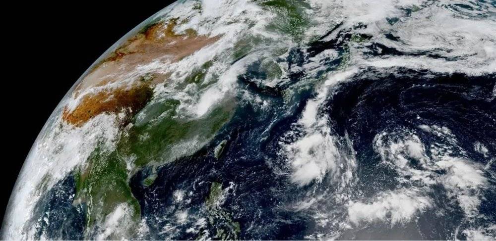 图10. 北京时间7月26日10:00的卫星云图