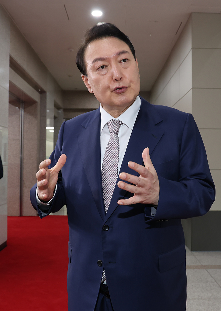 韩国总统尹锡悦.图源:视觉中国