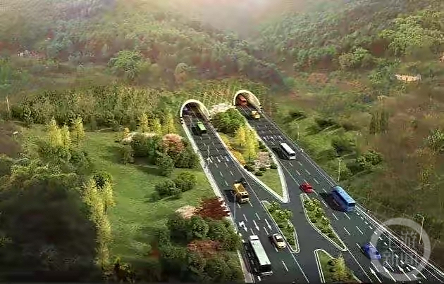 鹿角隧道规划图