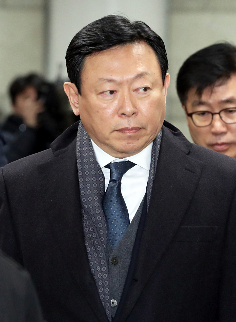 乐天会长辛东彬(资料图)