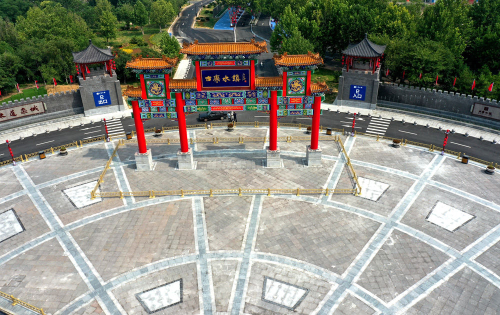 石家庄市栾城区古栾水镇成为市民打卡地