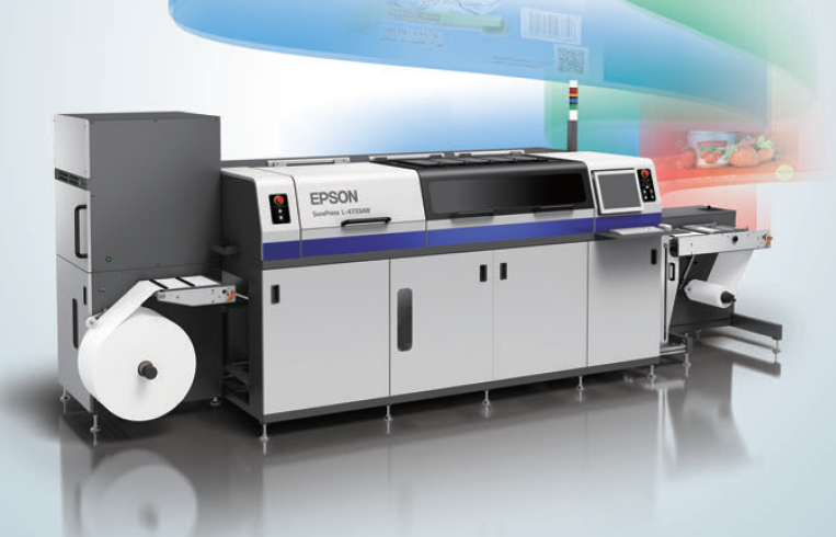 爱普生surepress l-4733aw数码标签印刷机新品来袭