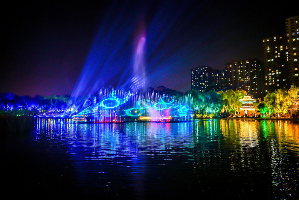 石家庄市栾城区古栾水镇成为市民打卡地