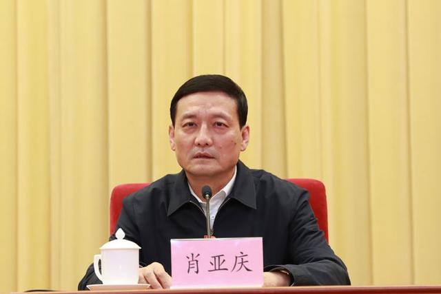 中央委员肖亚庆落马！创下今年一个纪录