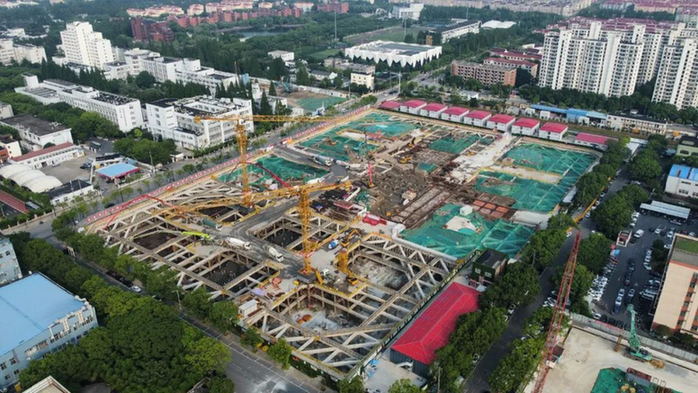 上海闵行大零号湾科创新“地标”佳通夏日创园正在加速建设