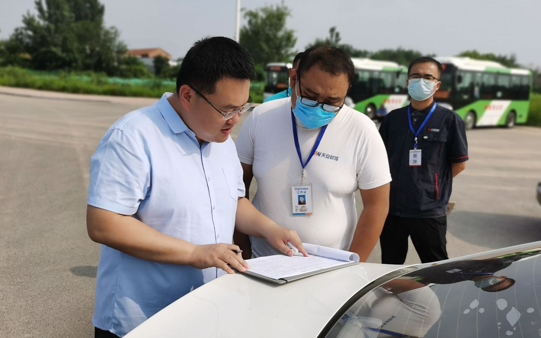 衡水市保险行业协会开展2022年首次车险查勘理赔现场测评