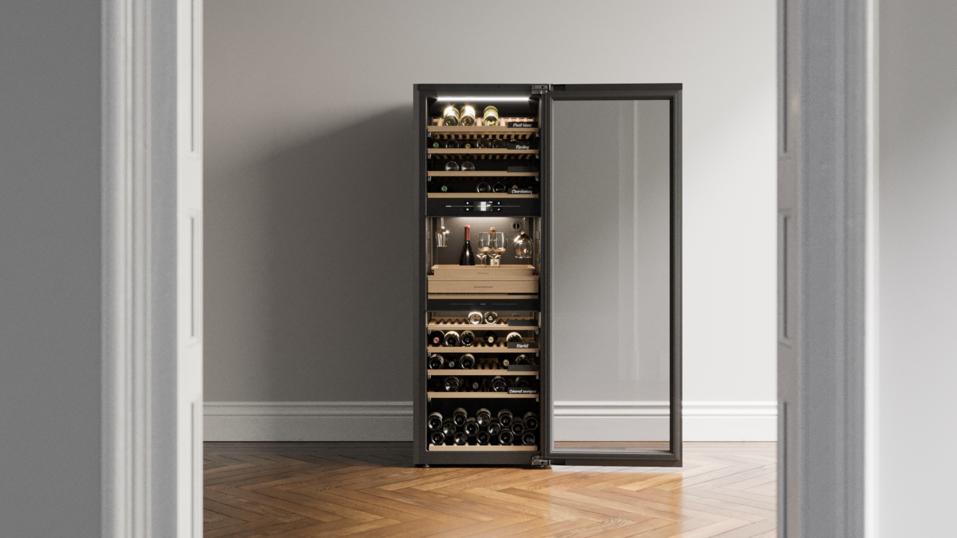 asko智能三温区酒柜构筑至臻高端居家生活