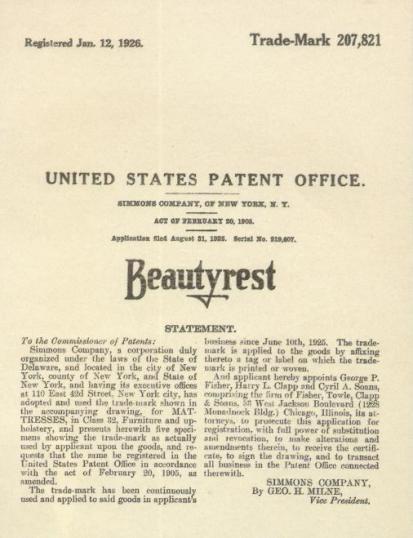 　　(1925年，Beautyrest®“甜梦”床垫面世)