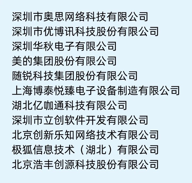 　　(以上排名不分先后)