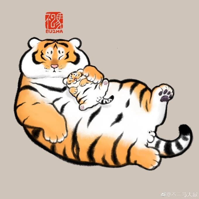 (不二马大叔创作ip——我不是胖虎)