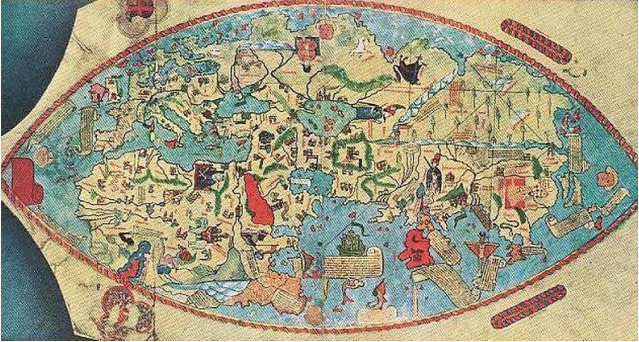 最早的世界地图最古老图片