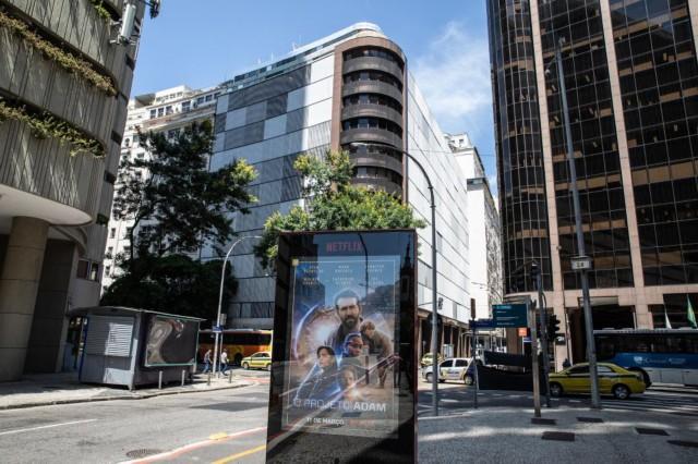 這是3月4日拍攝的巴西里約熱內盧街頭。 （新華社記者王天聰 攝）