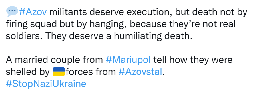 俄罗斯驻英国大使馆截图推特截图