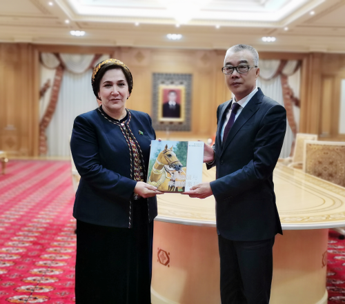 驻土库曼斯坦大使钱乃成会见土议会下院议长马梅多娃|栗战书_新浪财经