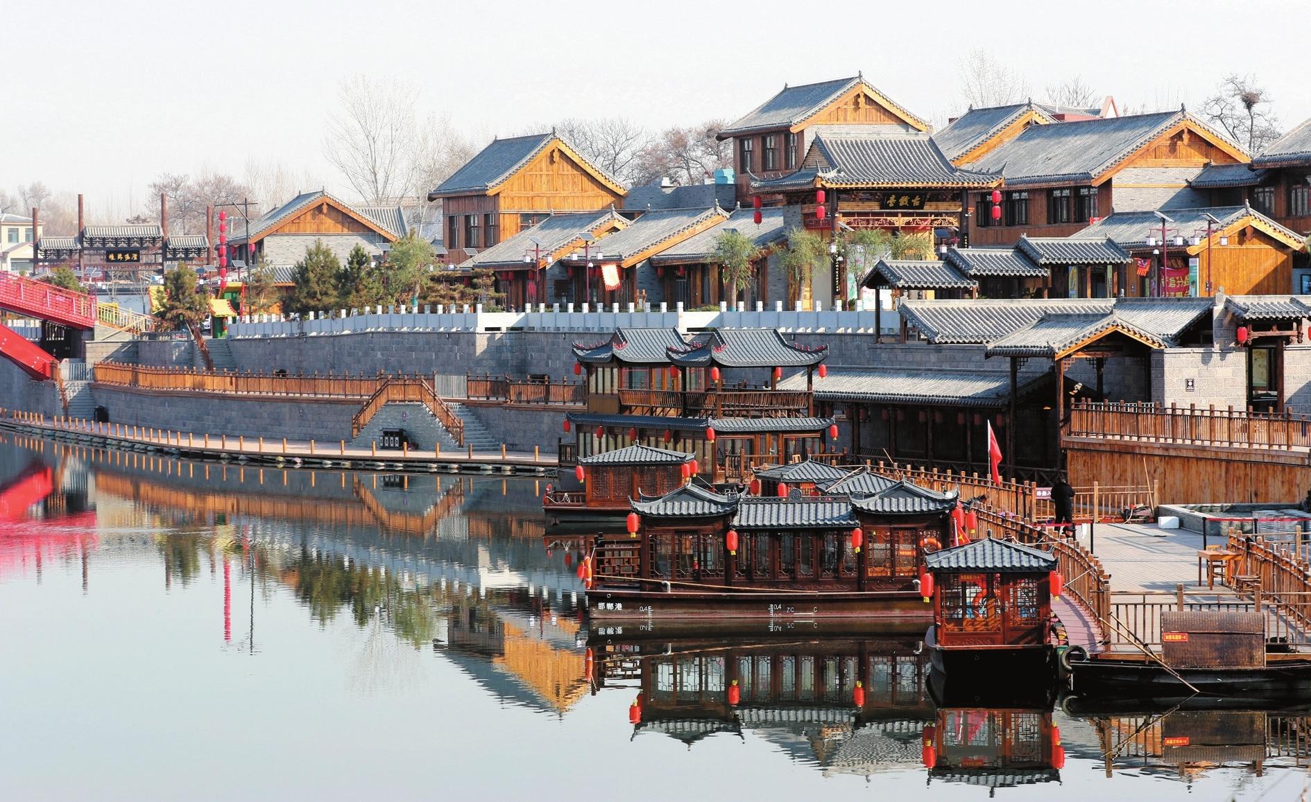 图为磁县滏阳河下游沿岸的开河马头|民宿_新浪财经_新浪网