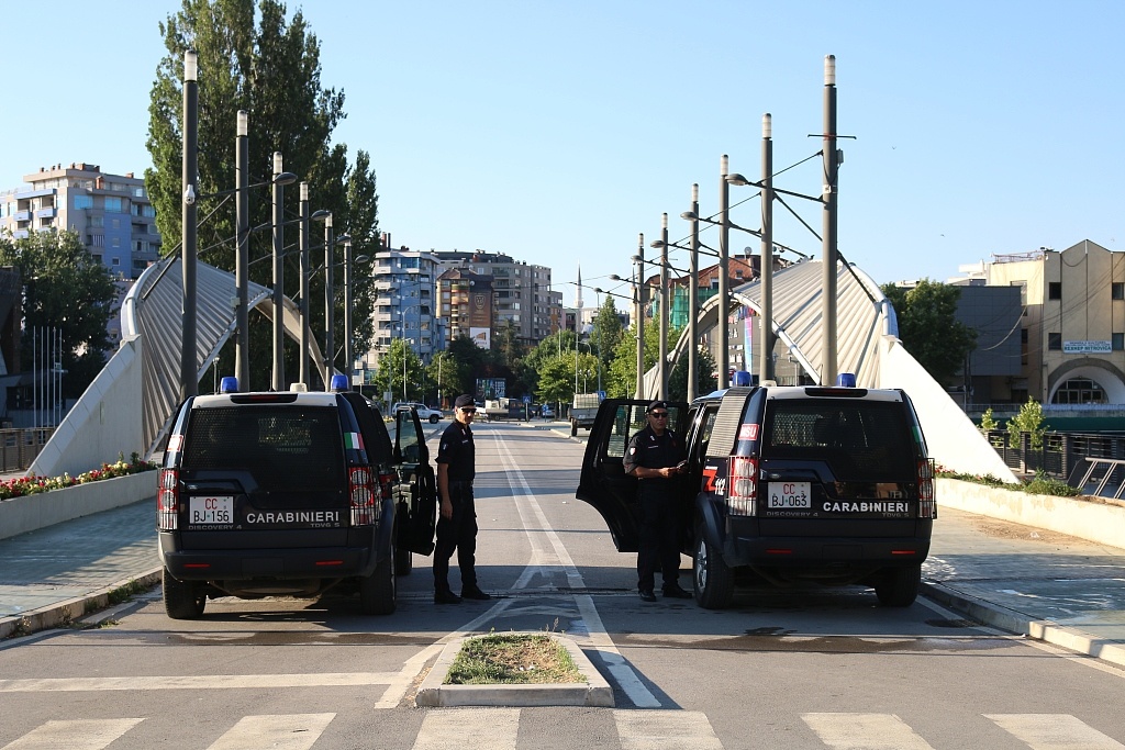 科索沃当局推迟边境管控措施 图源 视觉中国