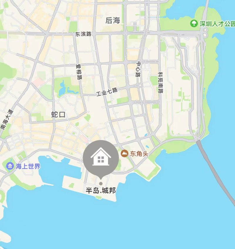 位于前海深港合作自贸区,后海金融商业中心与蛇口海上世界自贸片区