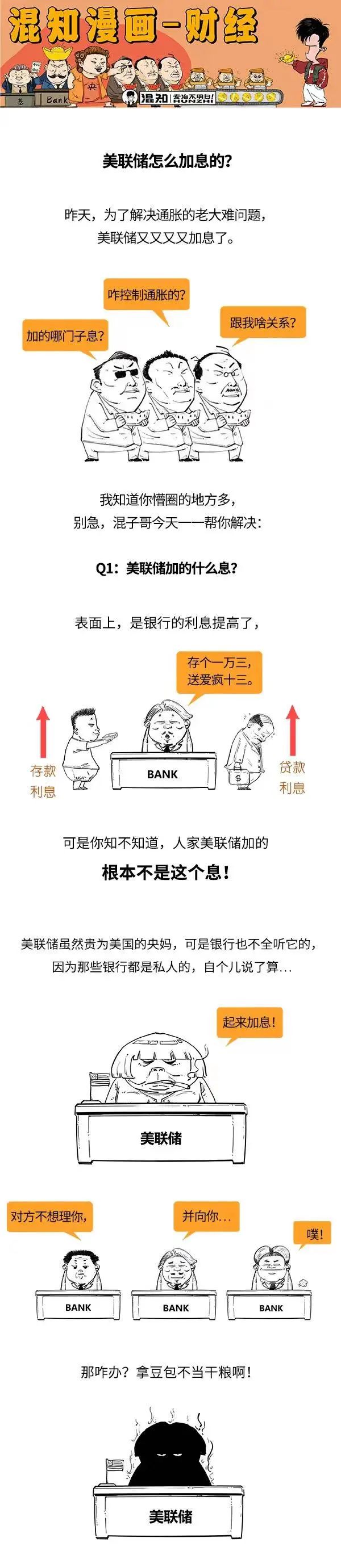 “【一图读懂】一口气搞懂美联储加息！