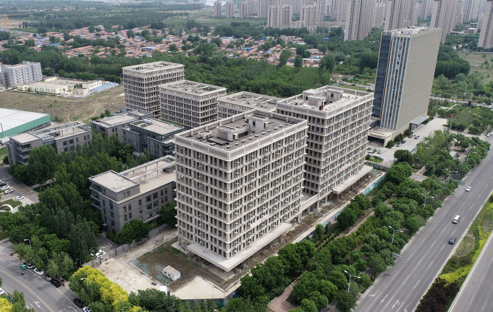 位于大厂县的中国人民大学文化创意产业园区项目.记者 朱旭东 摄