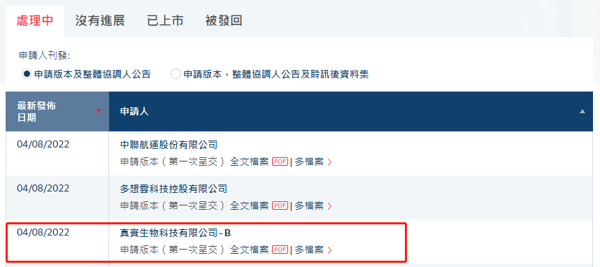 ▲截图自港交所