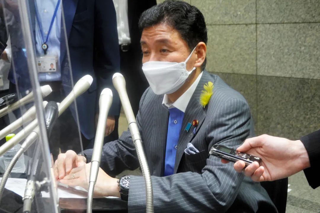 日本防卫大臣岸信夫.图片来源:视觉中国