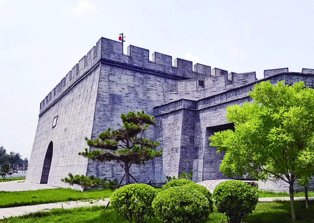 九省通衢三雄镇 秀挹太行四城门