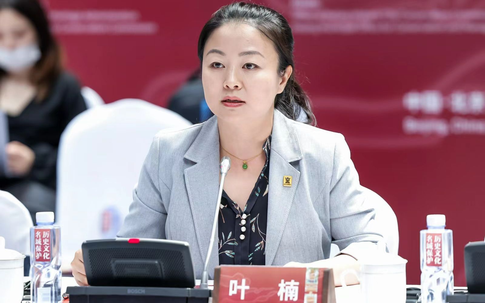 北京市城市规划设计研究院历史文化名城规划所副所长叶楠.主办方供图