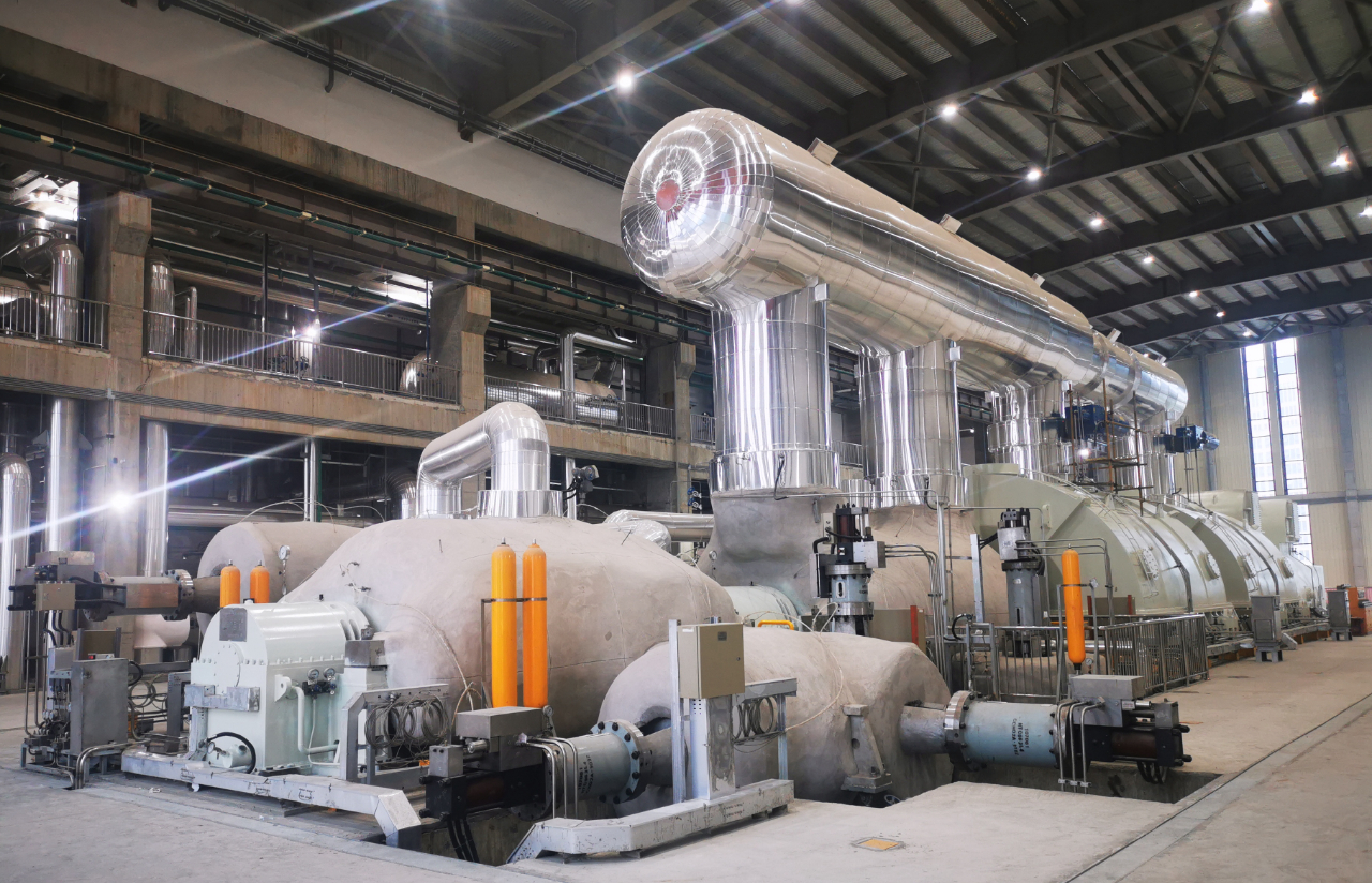 哈电集团汽轮机公司研制的新会双水项目7号汽轮机组顺利通过168小时试