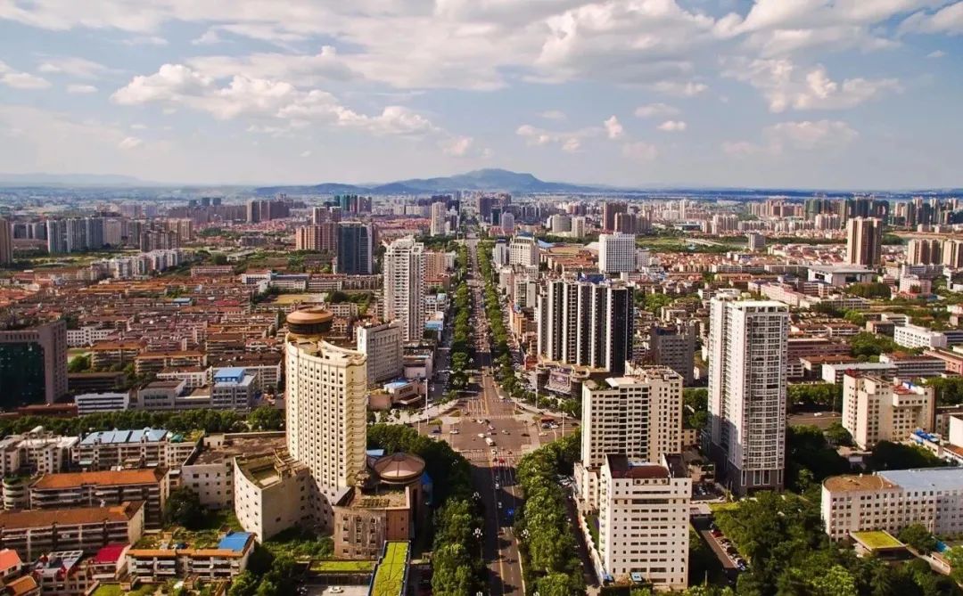 常德航拍图(常德日报媒资库)